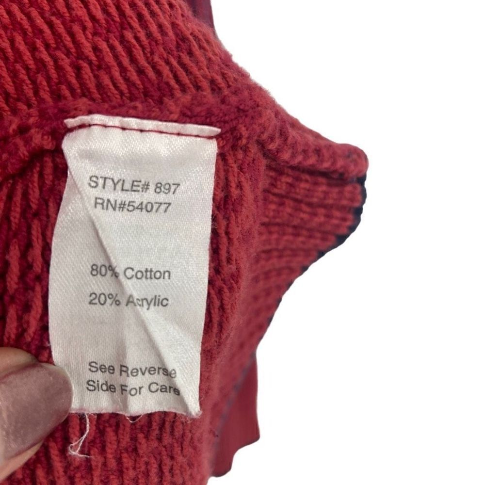 Cabi Red Joy Open Front Cardigan Sweater Red Small‎ - Picture 8 of 9